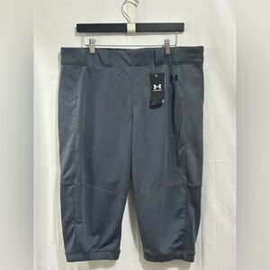 Under Armour - Women’s Charcoal Gray Softball Pants